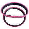 Drive Belts - Red - T10 x 510 x 25 (Red Rubber) [Pack of 2]