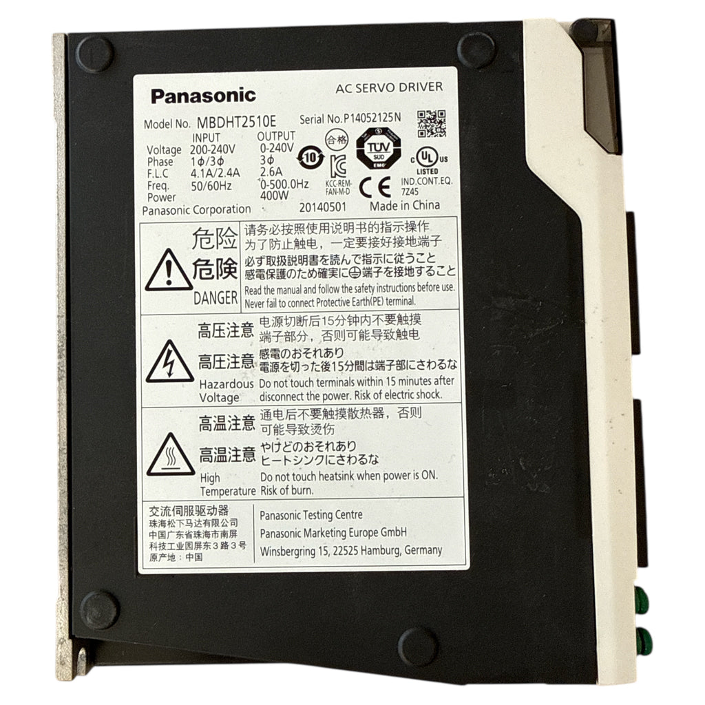 Panasonic - MBDHT2510E - AC Servo Driver (Used)