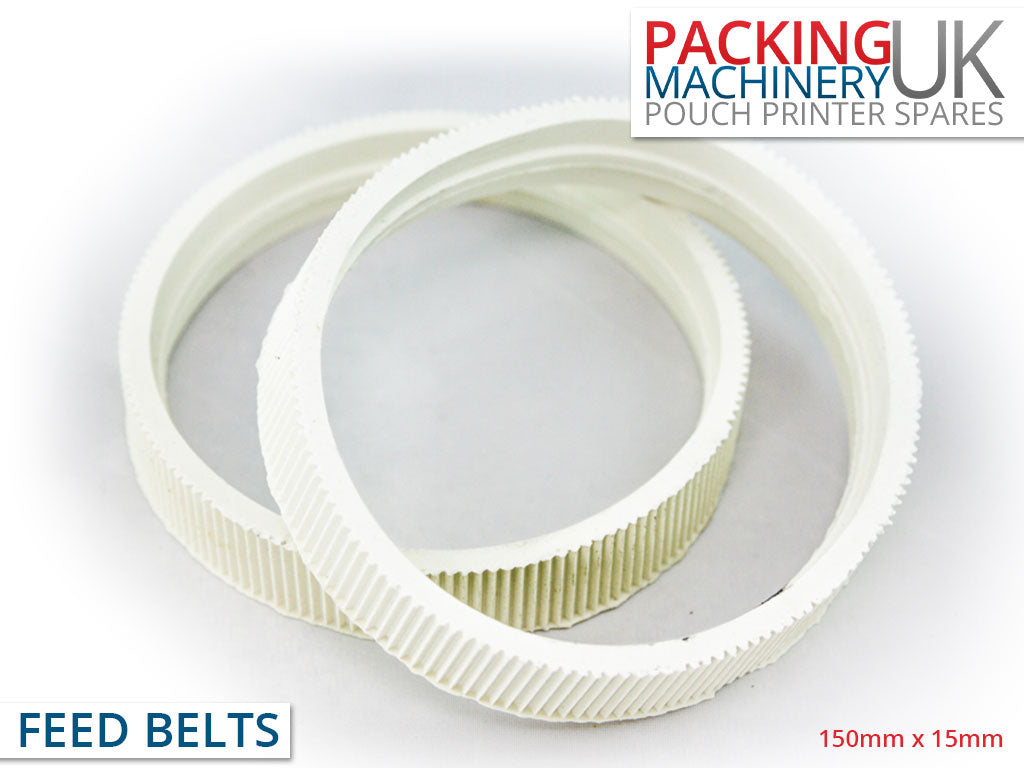 Feed Belts - 150mm x 15mm (2 Pack)