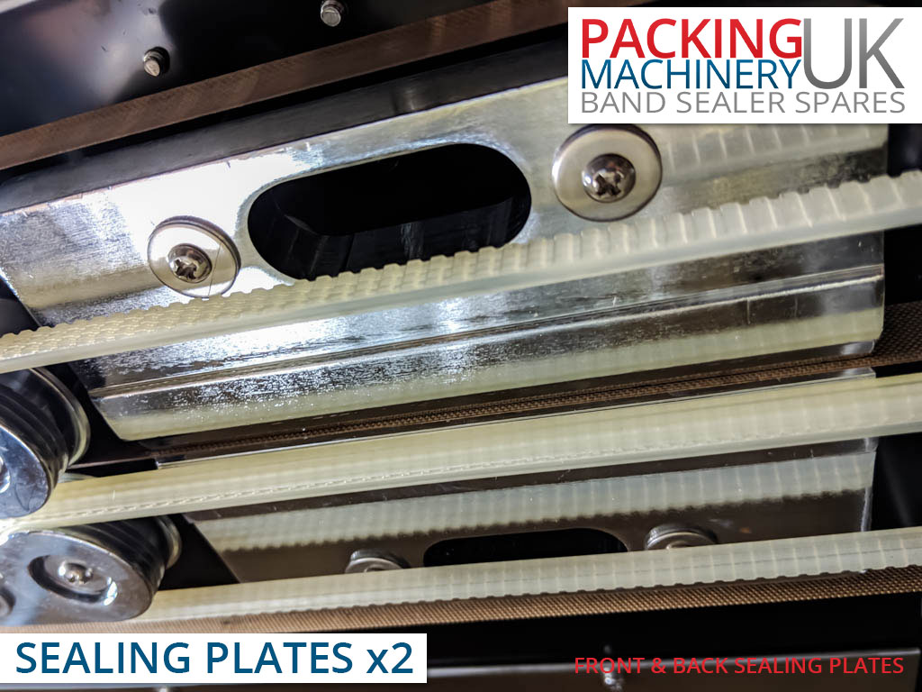 Continuous Band Sealer Heating Plates (Front & Back Pair Fitted)